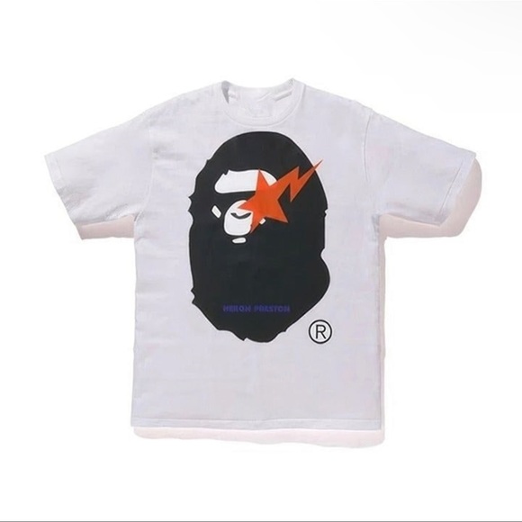 Bape x Heron Preston T-Shirt - Picture 4 of 7